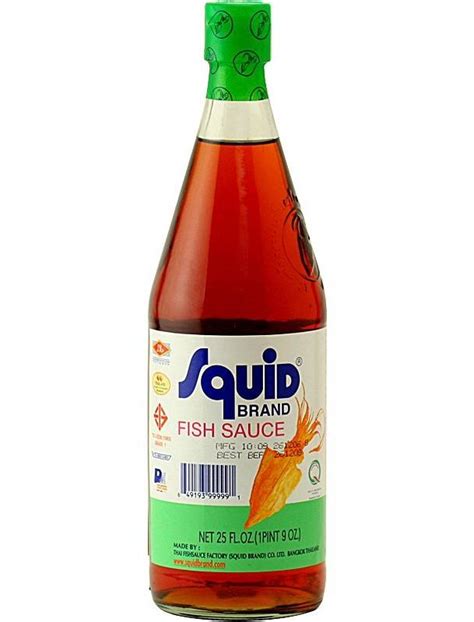 Squid Brand Thai Fish Sauce 24 Fl. Oz. / 700 ml (Pack of 2).